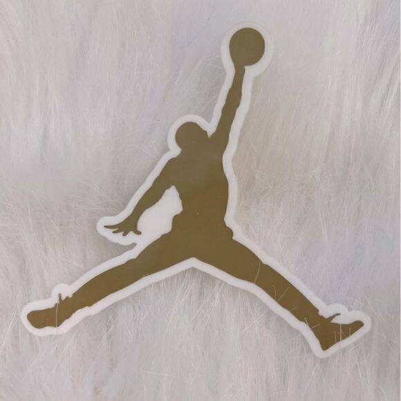 Air Jordan Gold Sticker - Picture 1 of 3